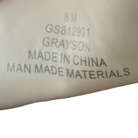 MIA Grayson Faux Leather & Suede Cap Toe Sneaker SZ 8M #88S - Picture 6 of 8